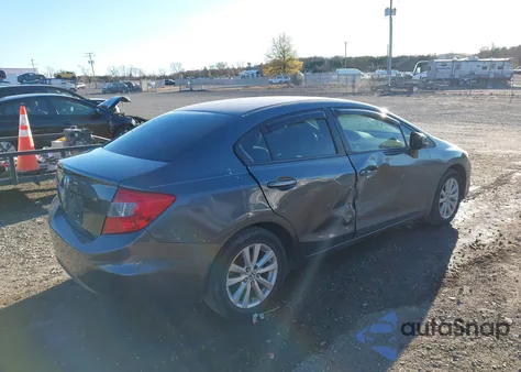 2012 Honda Civic Ex from USA, damaged, VIN 2HGFB2F81CH320426